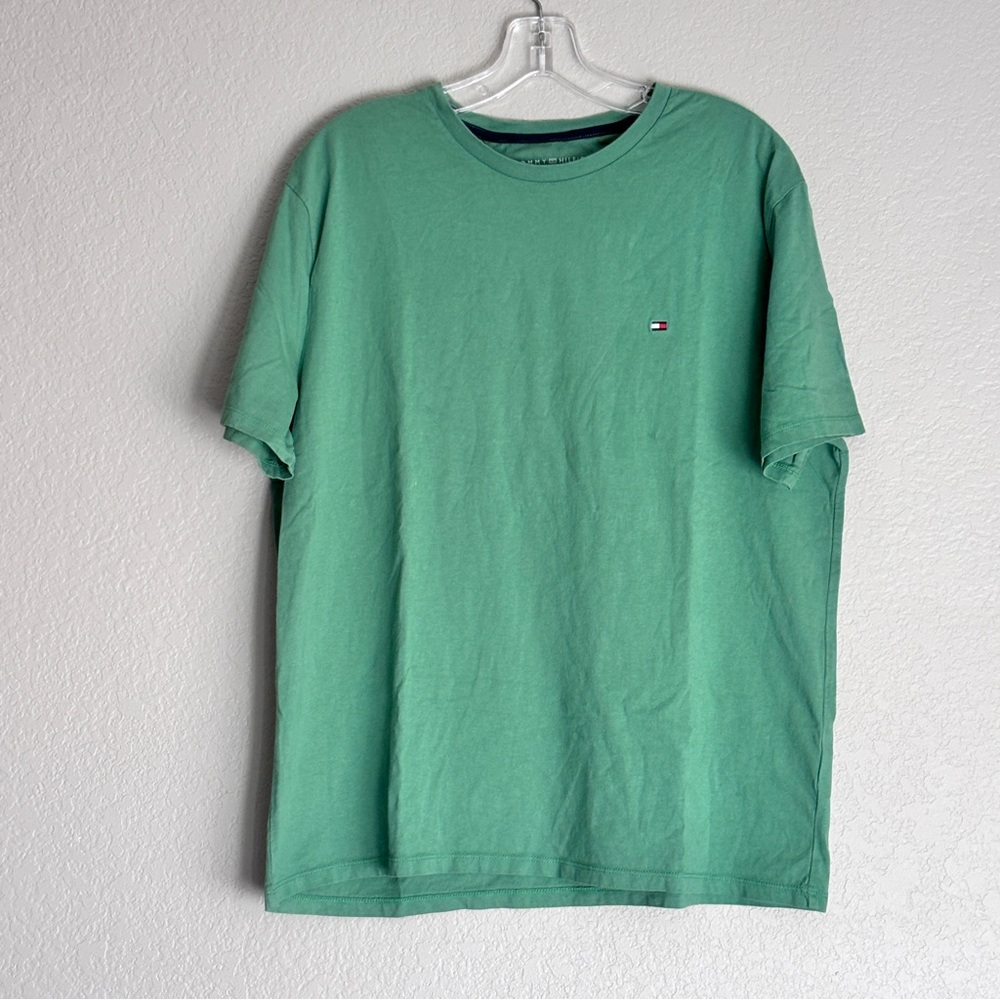 Tommy Hilfiger Classic Green CrewNeck T-shirt Men’s L